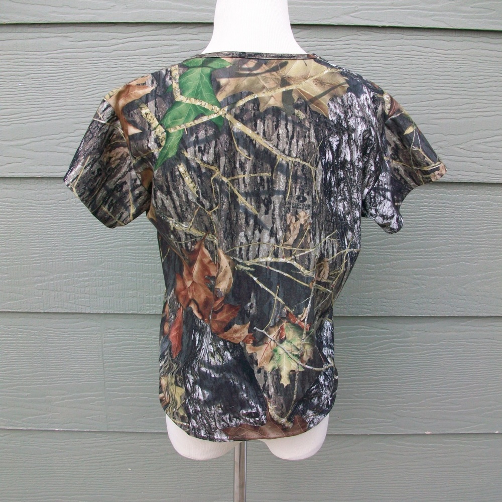 Hatchie Womens Sleep Top Sz M Camo PJ Tee Shirt - Picture 3 of 6